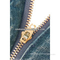 5# metal finished zipper for wholesale,close-end YG slider